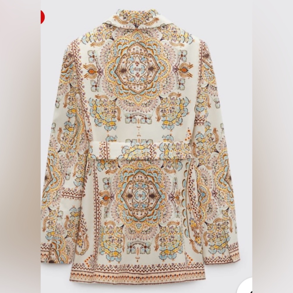 Zara Multicolor Patterned Jacket size S - image 2